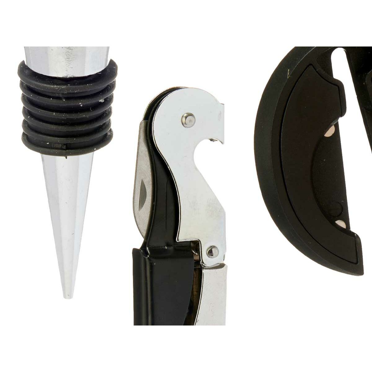 Çakyr esbaplarynyň toplumy Polipropilen paslanmaýan polat (24 bölek) 3 Zatlar-4