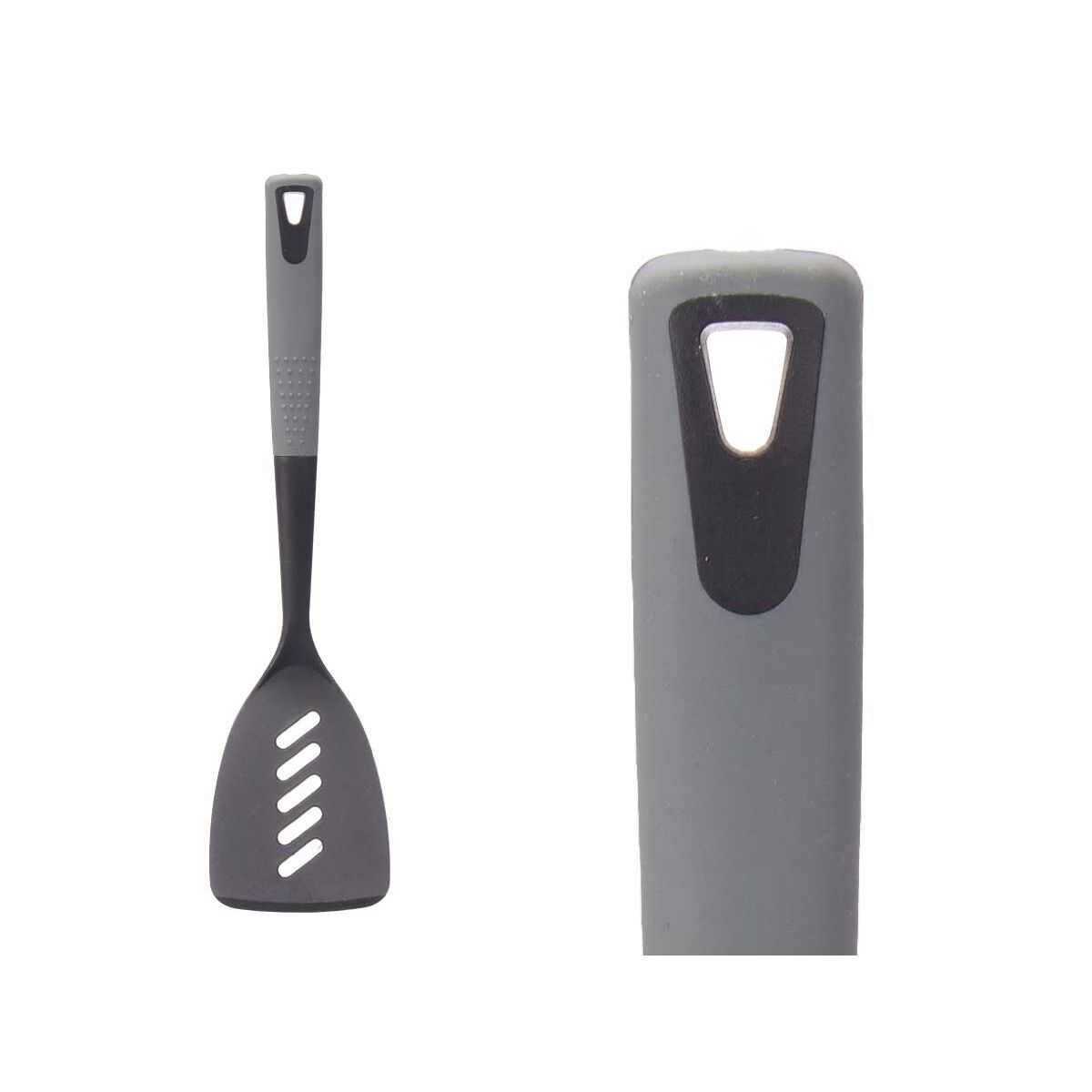Paddle Black Grey TPR PBT 38 x 33 x 6 cm (24 pieces)-3