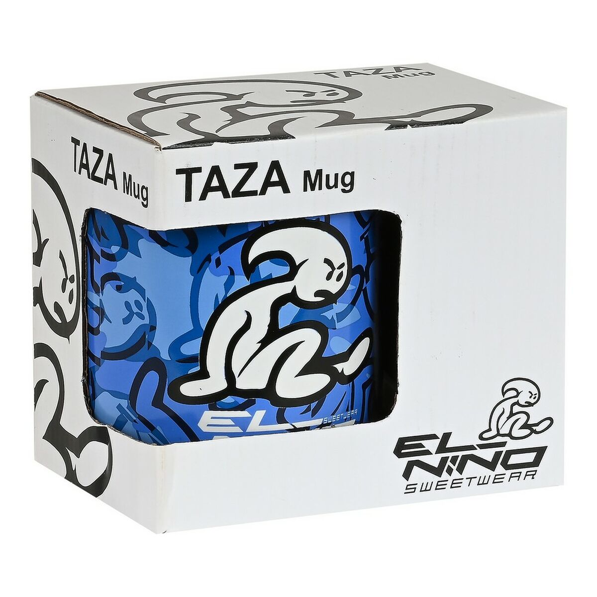 Кружка Mug El Niño Blue bay Керамика Синий (350 ml)-3