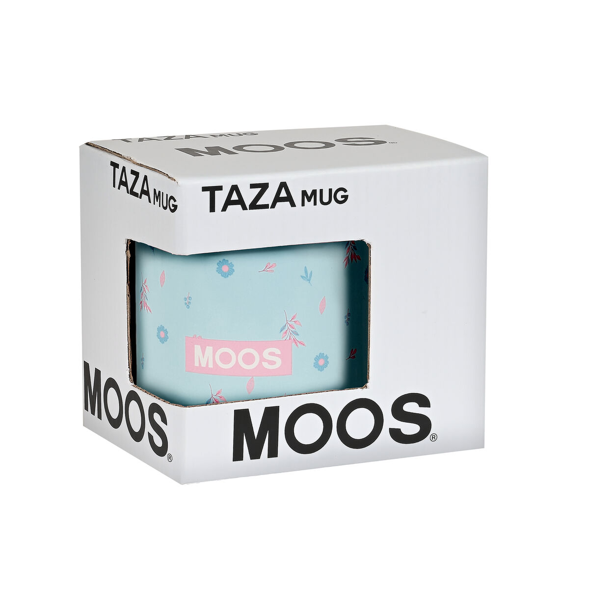Кружка Mug Moos Garden Керамика бирюзовый 350 ml-2
