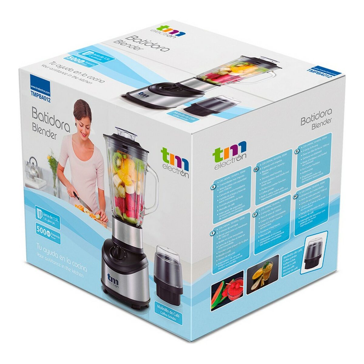 Миксер с колбой TM Electron 500 W 1,5 L-3