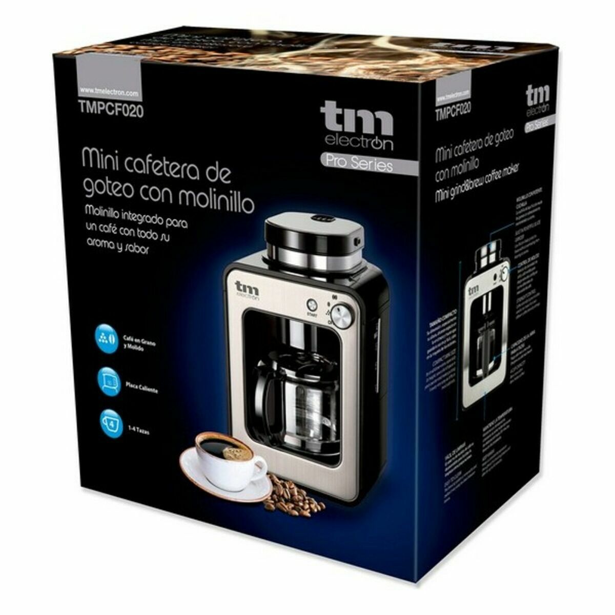 Капельная кофеварка TMPCF020S 600 W 4 Чашки 600W-2