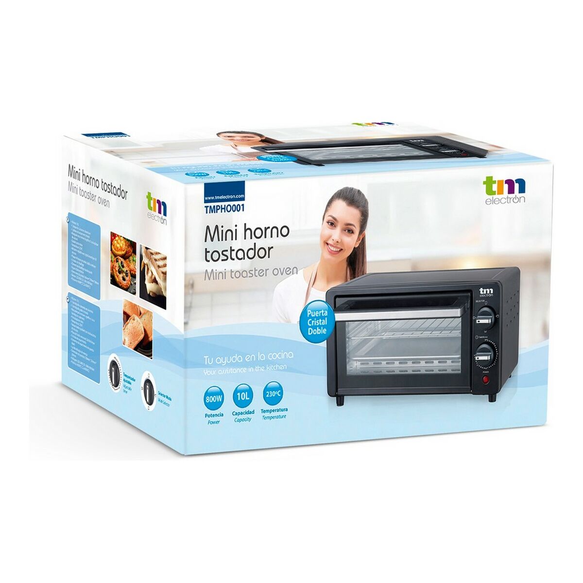 Мини электропечь TM Electron 400-800 W-3