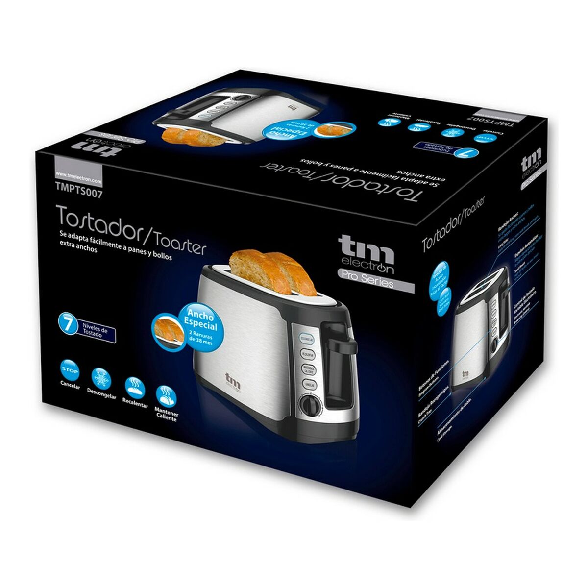 TM 전자 800W 1400 W 토스터-3