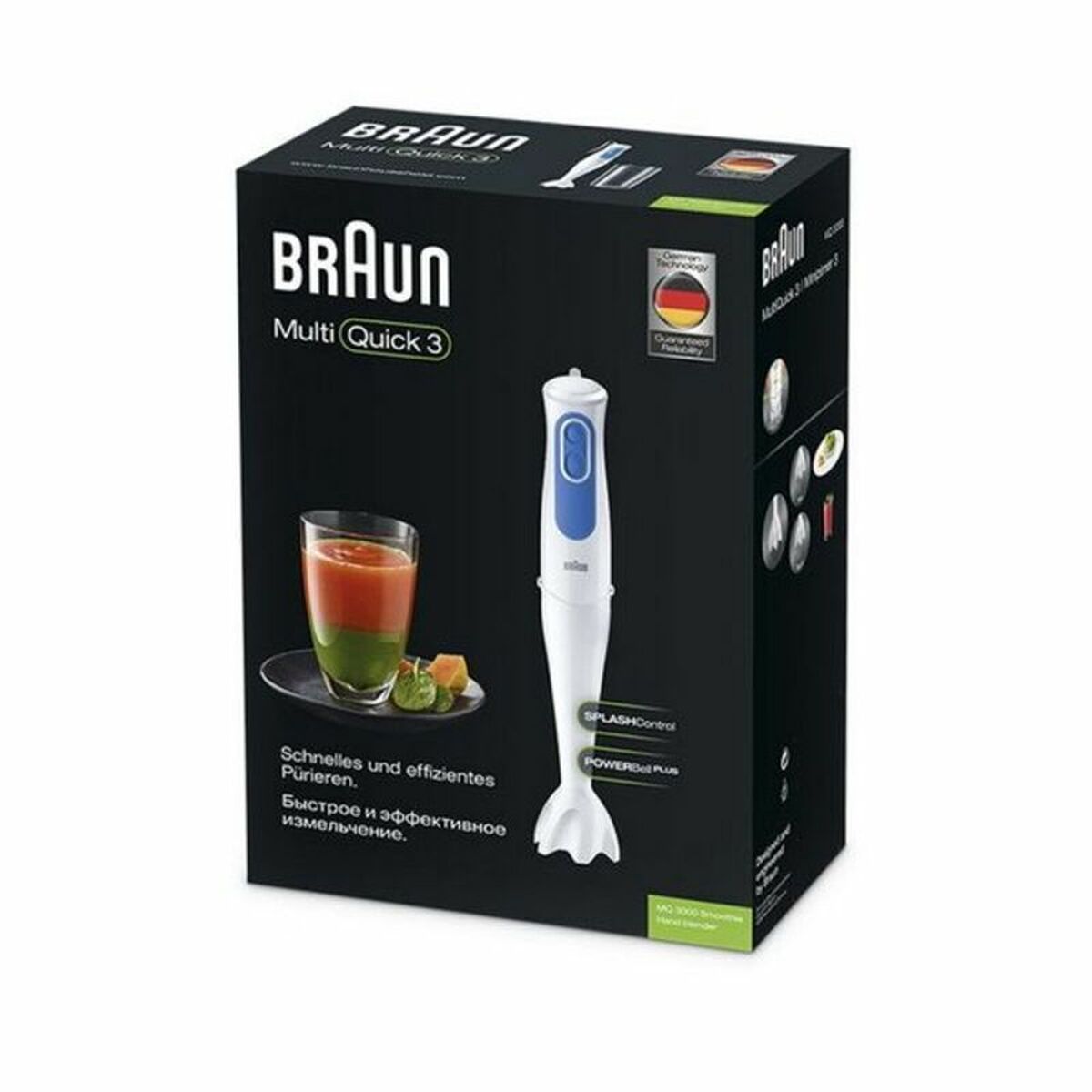 Блендер Braun MQ 3000 Smoothie Белый Белый/Синий 700 W-2