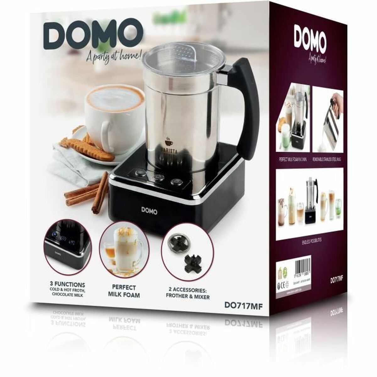 Мини-блендер DOMO Чёрный 230 ml-4
