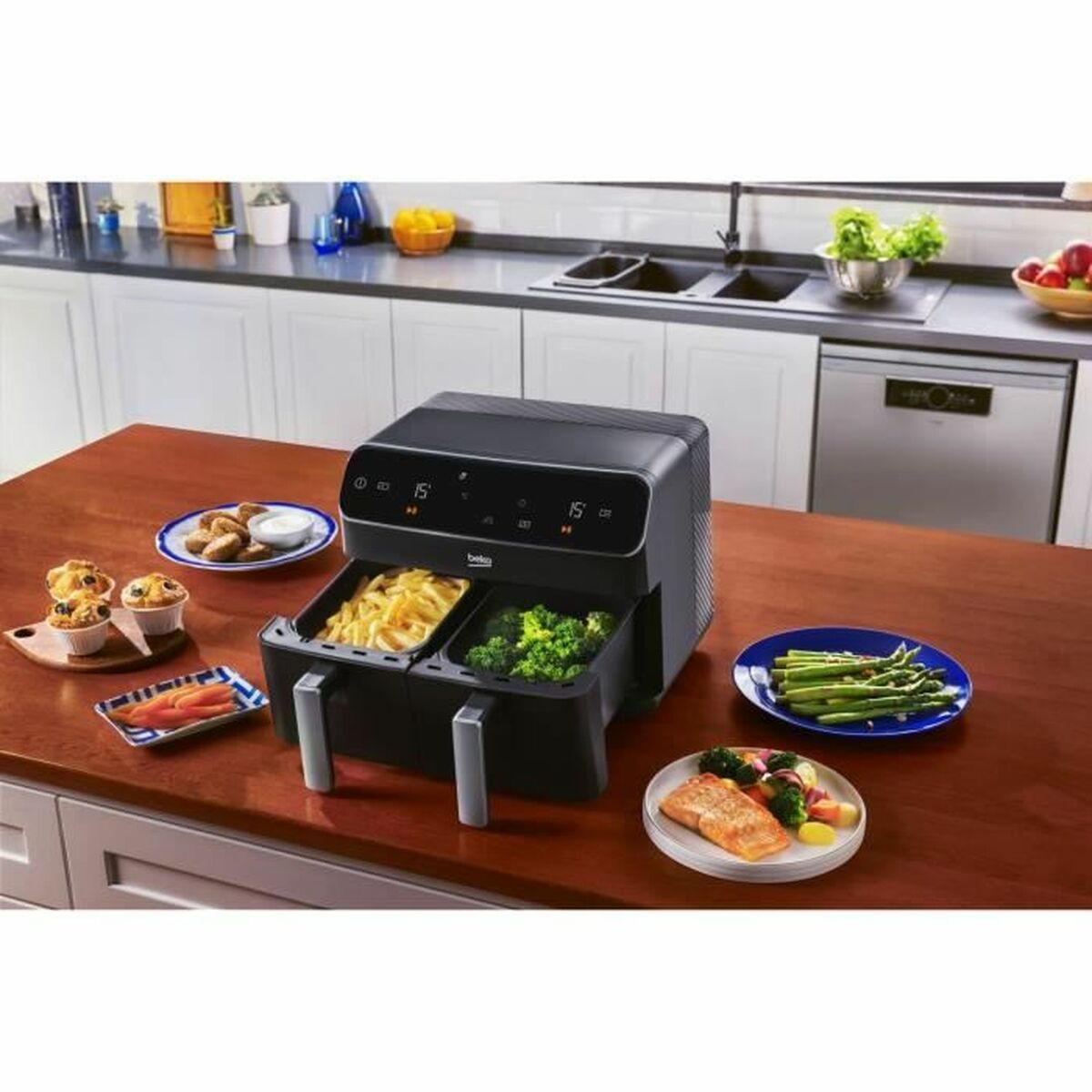 Аэрофритюрница BEKO 8,5 L 2400 W-6