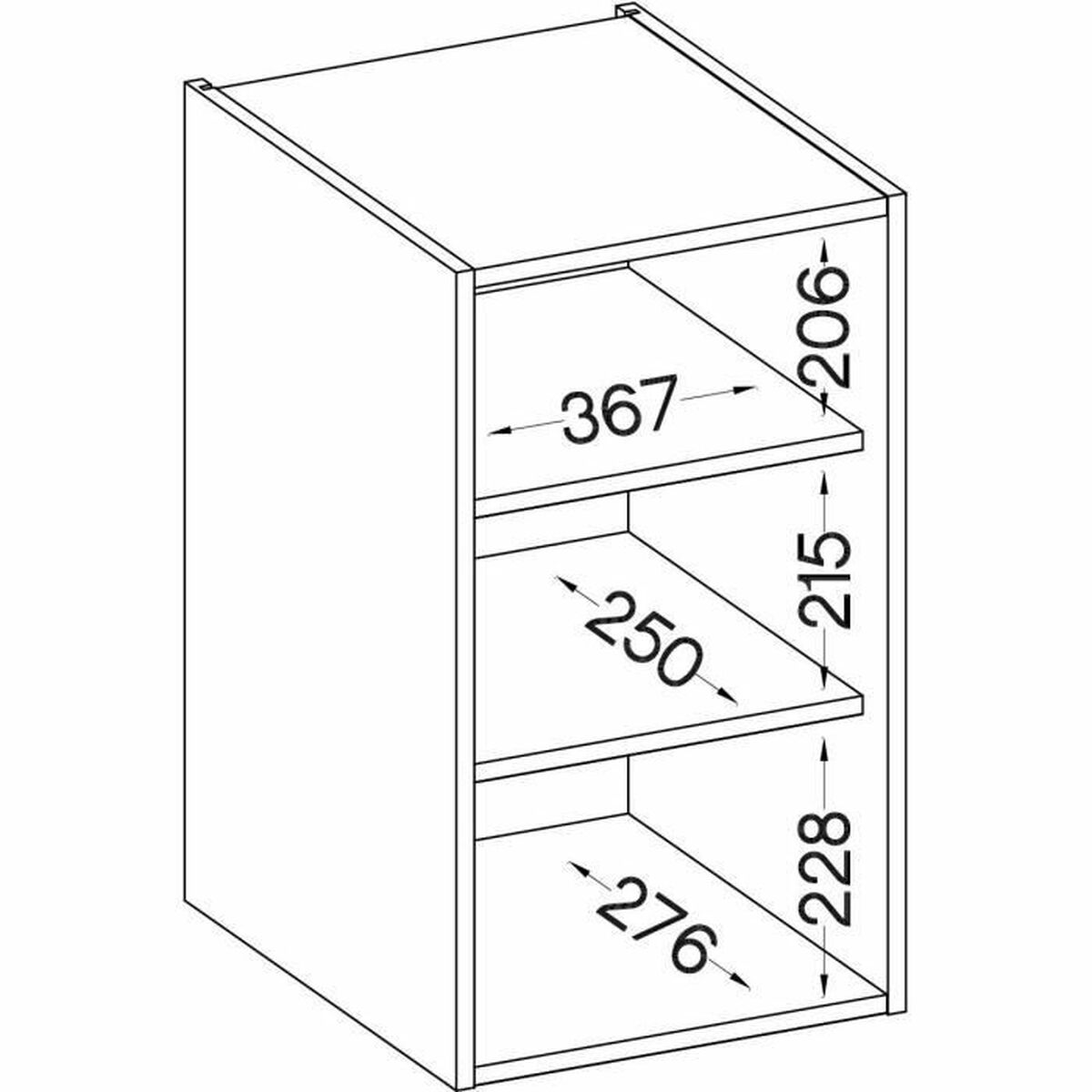 Ас үй шкафы Сұр 40 х 31,6 х 72 см-4