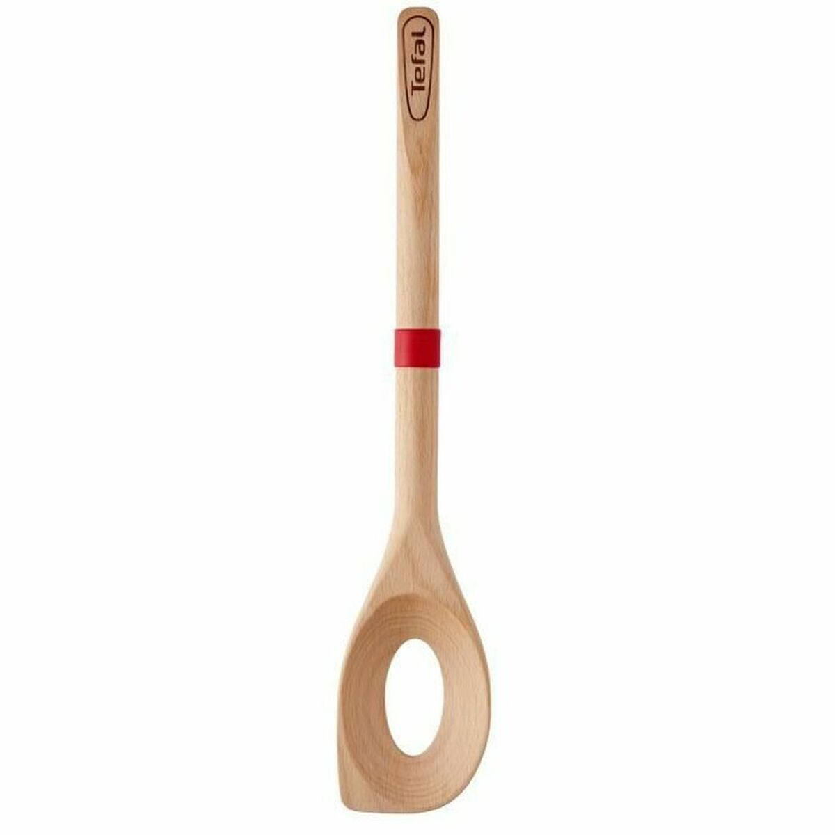 Espátula de Tefal K23085 madera de la haya Silicona del color del platino de 32 cm