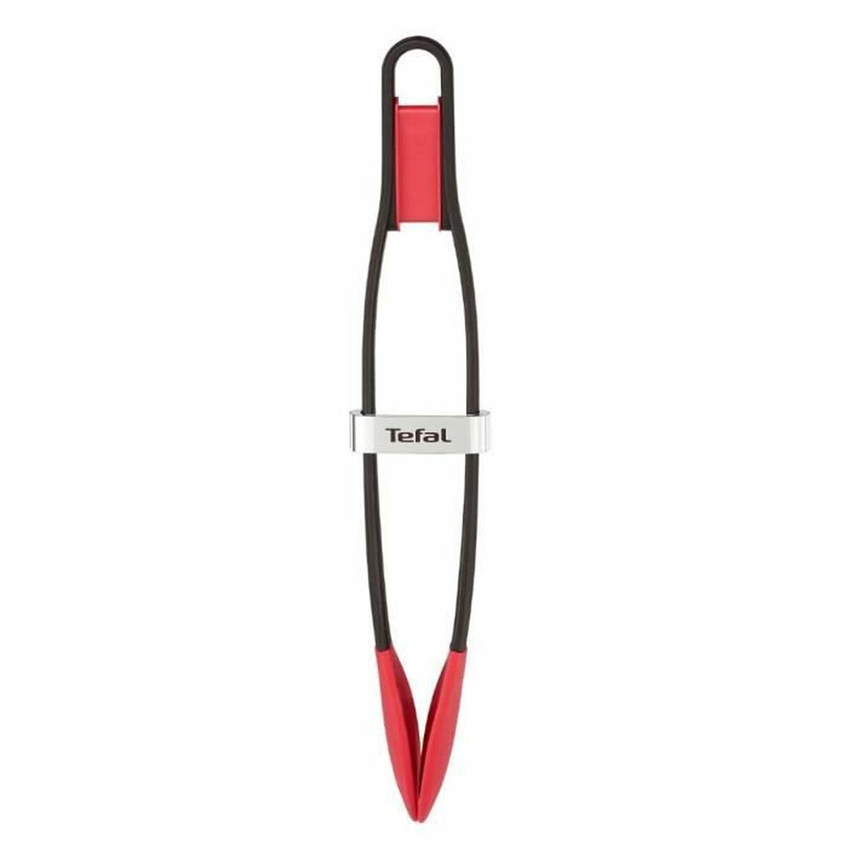 Kitchen tongs Tefal Black Red Silicone-2