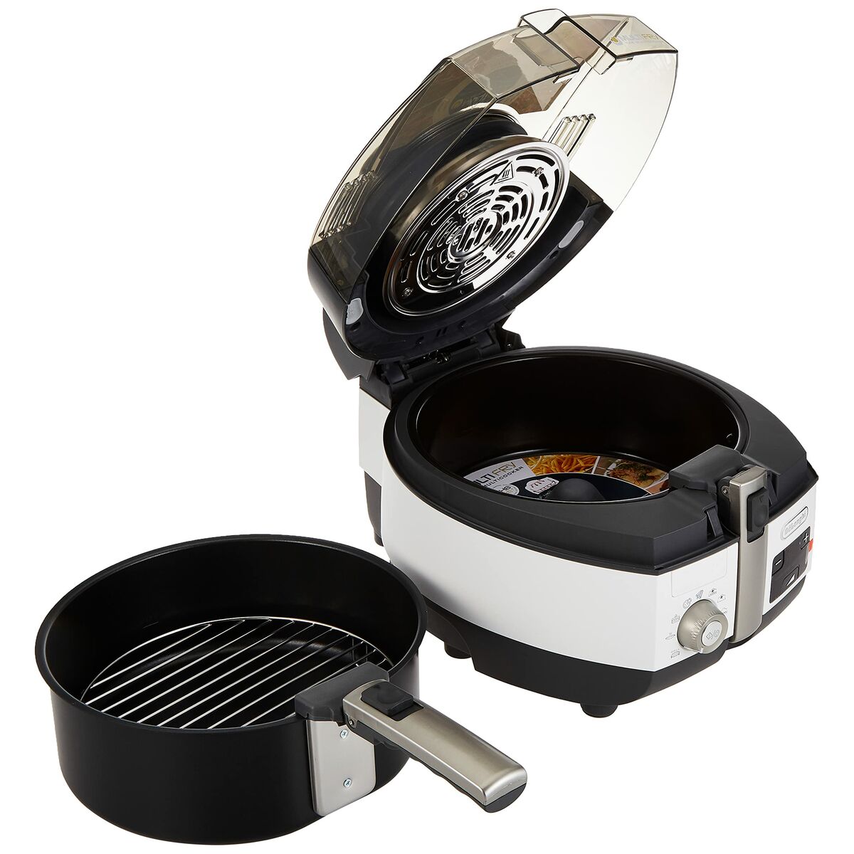 Аэрофритюрница DeLonghi FH1396/1 Белый Чёрный 1400 W 4 L-2
