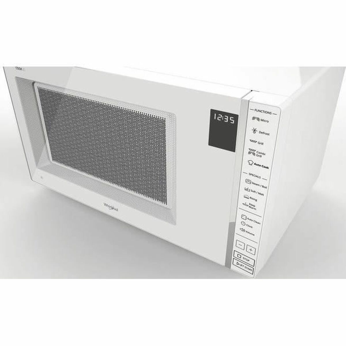 Микроволновая Печь с Грилем Whirlpool Corporation MWP304W 30 L 1050 W-2