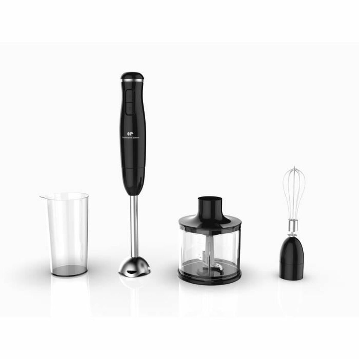 Многофункциональный Ручной Миксер с Аксессуарами Continental Edison CEHB01 Чёрный 400 W-2