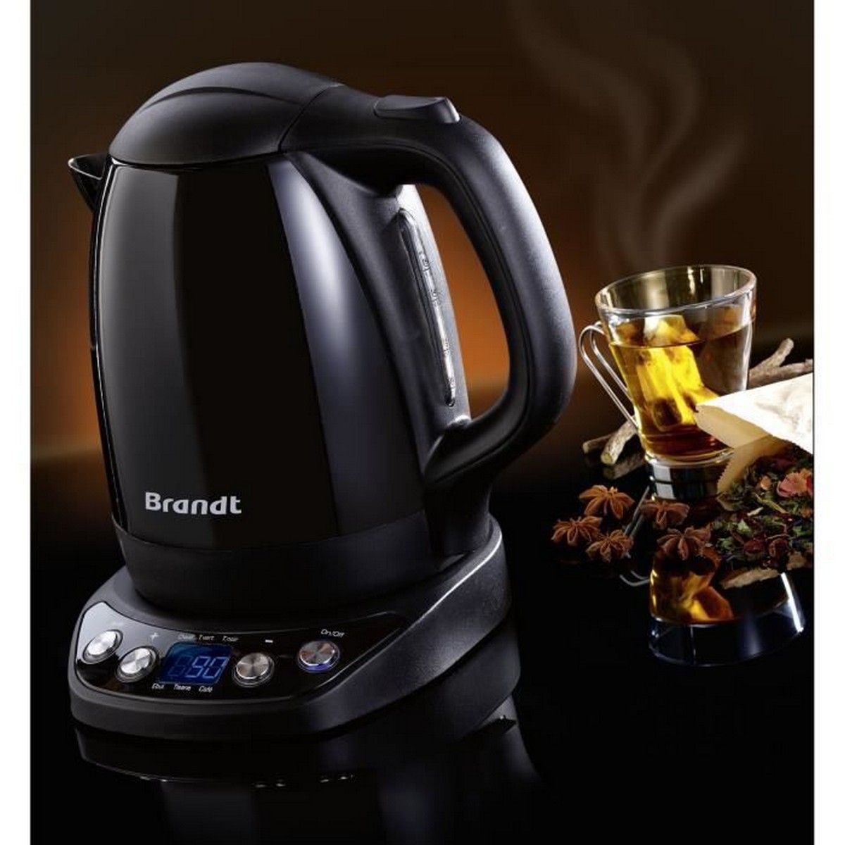 Brandt BO1200EN Kettle Black 2000 W 1. 2 L-4