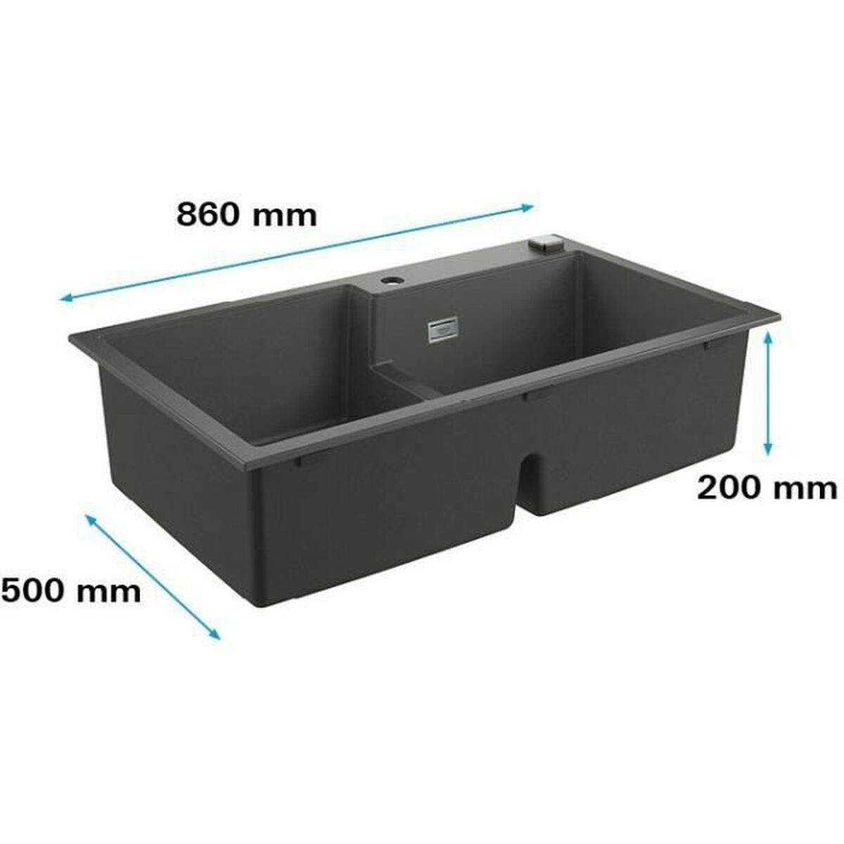 Раковина с двумя мойками Grohe K500-3