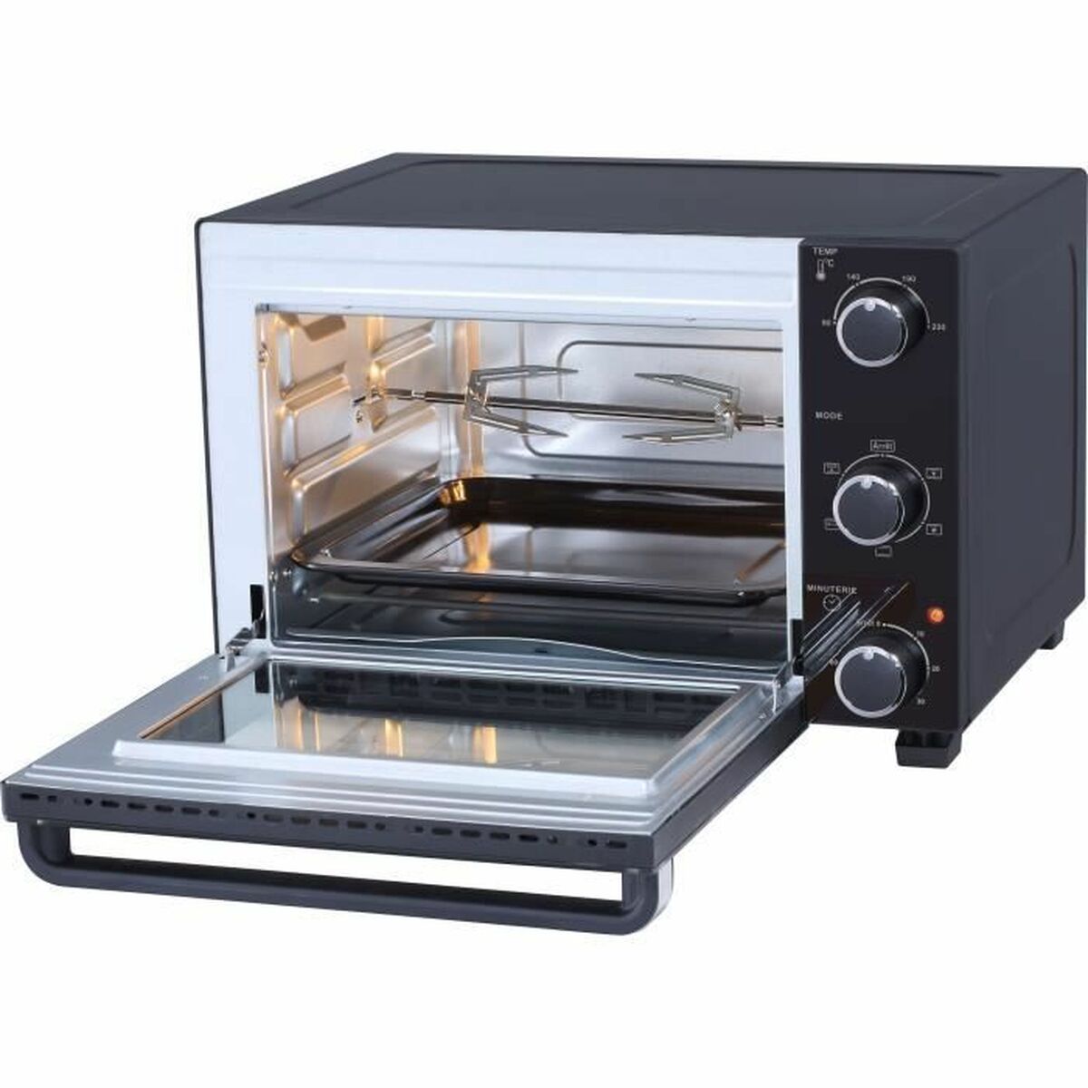 Мини электропечь Continental Edison CEMF35B4 1500 W 1500 W-3