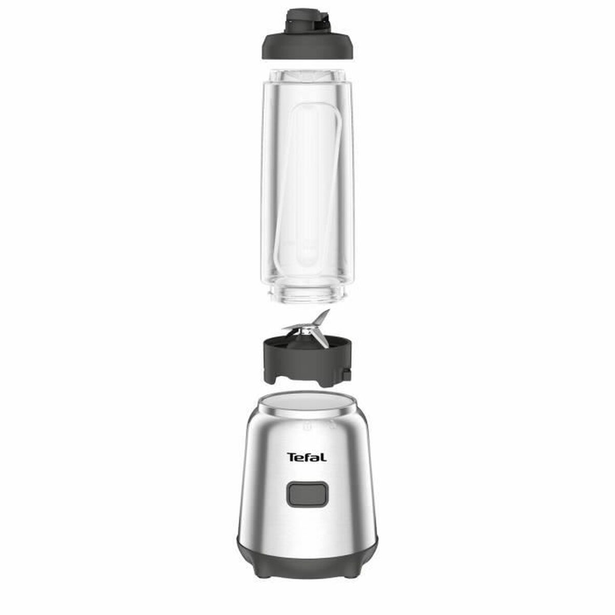 Миксер с колбой Moulinex LM15FD10 Mini Blender 300 W Серебристый 300 W 1 L-2