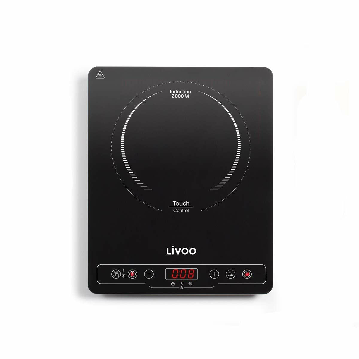 Электрическая Плитка Livoo DOC235 2000 W Чёрный-3