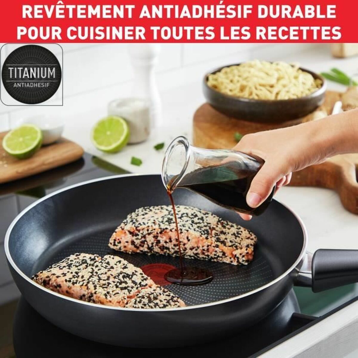 Посудный набор Tefal 6 Предметы Индукционная плита-4