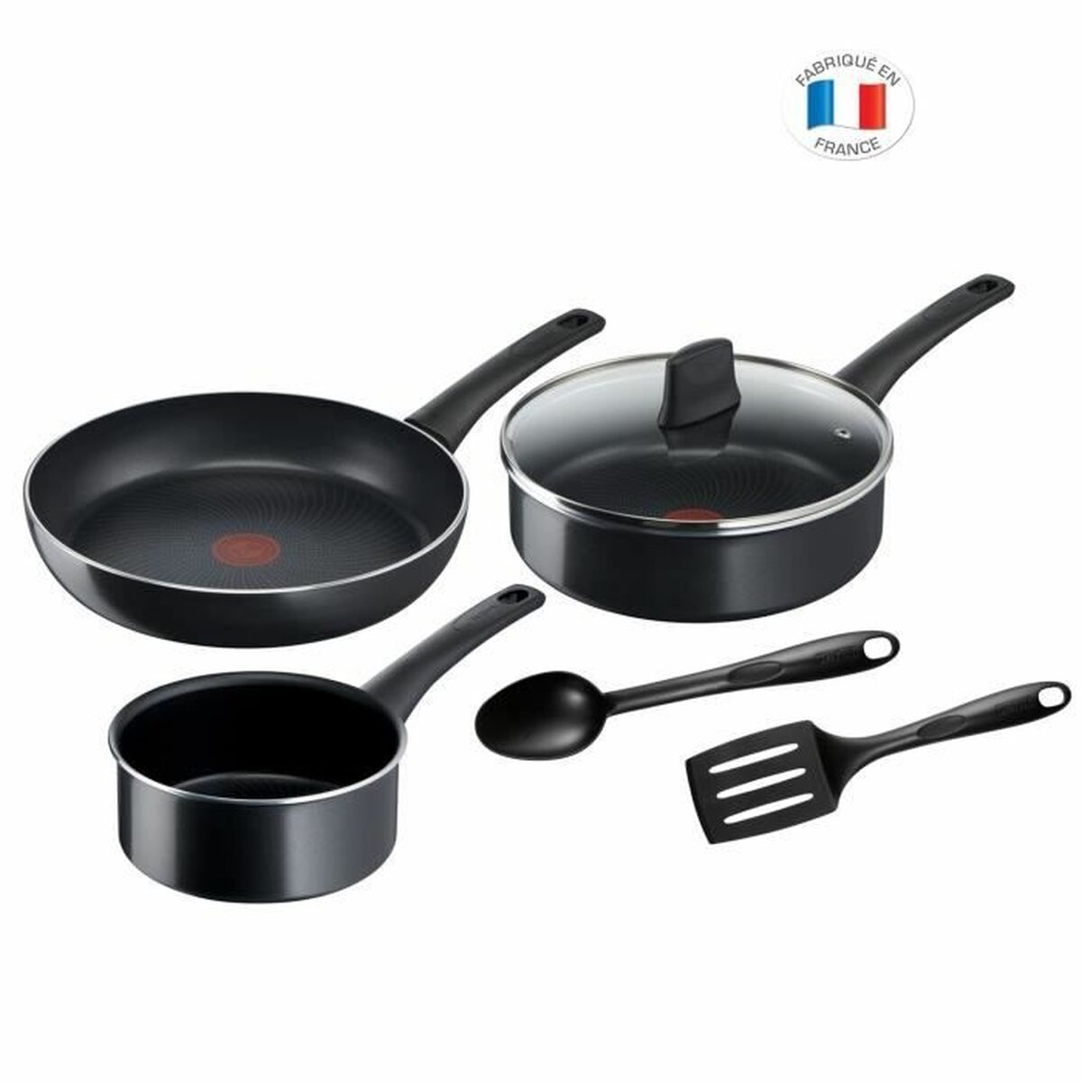Посудный набор Tefal 6 Предметы Индукционная плита-6