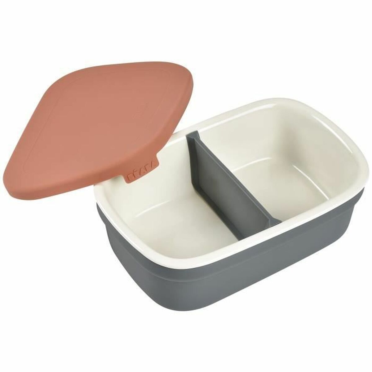 Béaba Pink Lid 540ml의 직사각형 아침 식사 상자