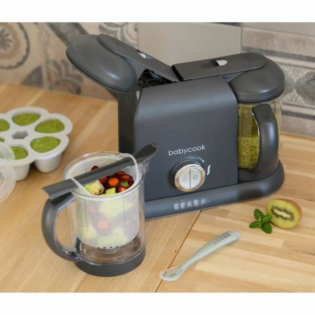 Béaba Babycook Duo 200 ml x 2 4 in 1 slow cooker-7