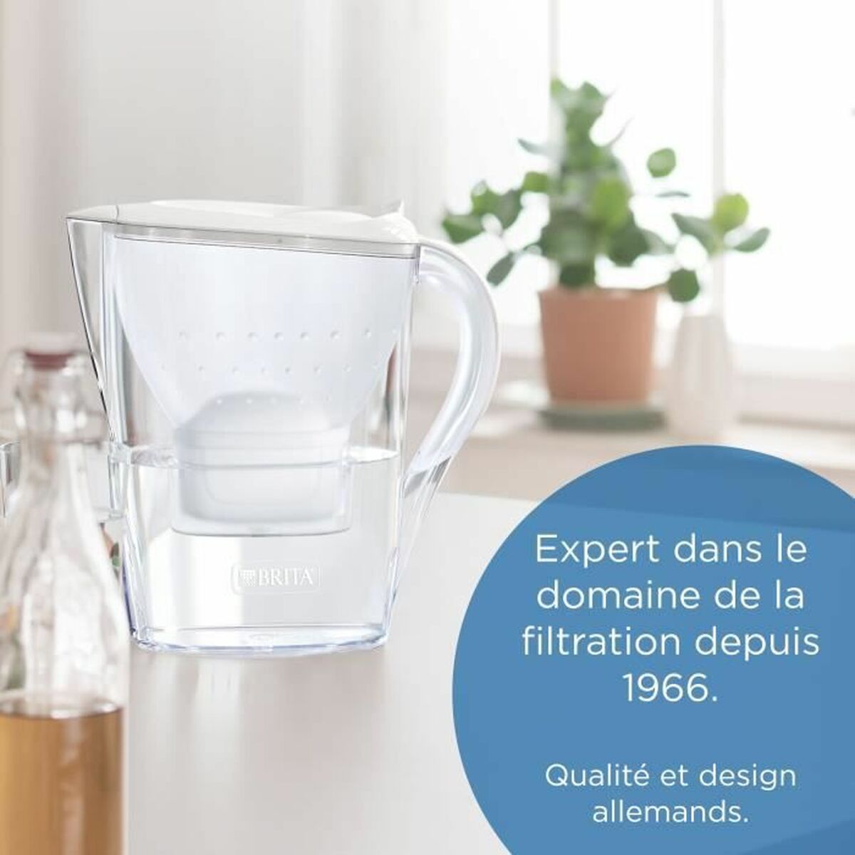 Кружка-фильтр Brita Carafe Marella Графитовый Пластик 2,4 L-2