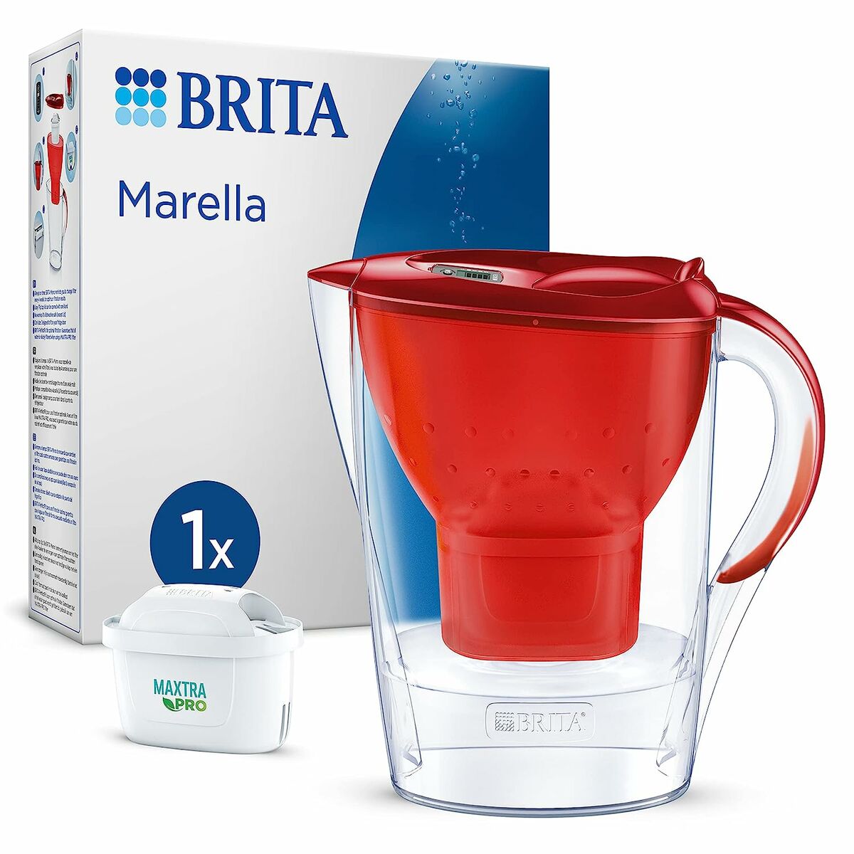 Кружка-фильтр Brita Marella Красный 2,4 L-2