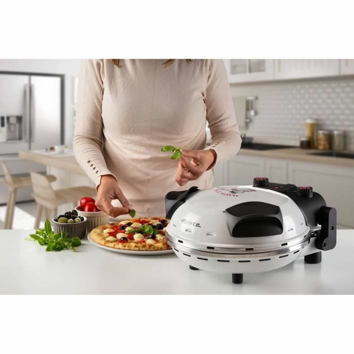 Машина для выпечки пиццы Ariete 918 Белый 1200 W-4