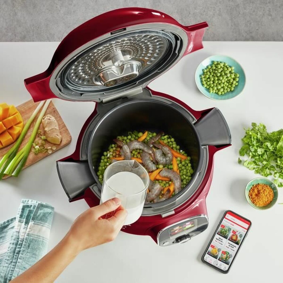 Мультиварка Moulinex COOKEO+ CONNECT YY5153FC 1600 W 6 L-2
