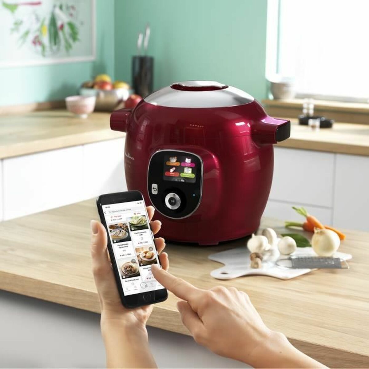 Мультиварка Moulinex COOKEO+ CONNECT YY5153FC 1600 W 6 L-3