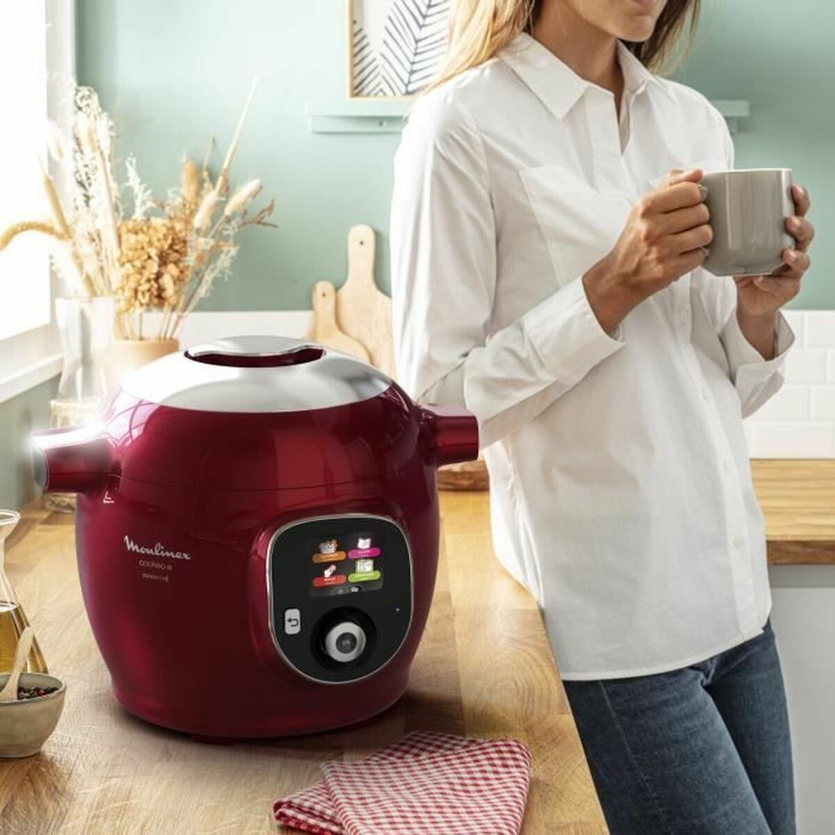 Мультиварка Moulinex COOKEO+ CONNECT YY5153FC 1600 W 6 L-4