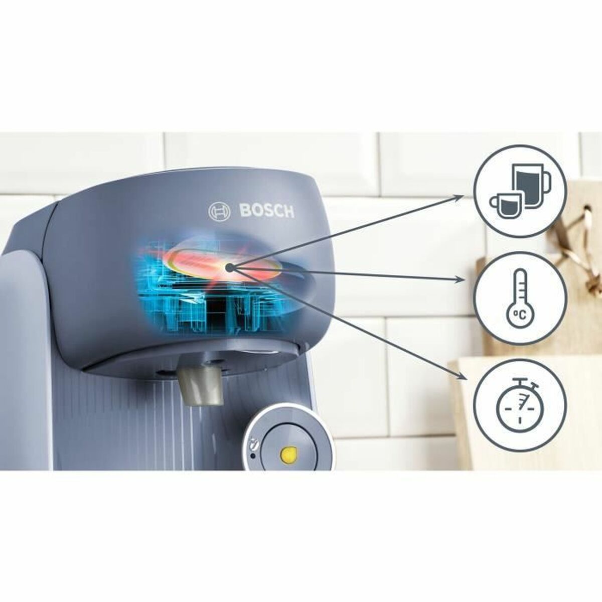 Капсульная кофеварка BOSCH TAS16B5 1400 W-2