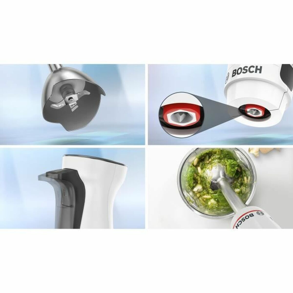 Ручной миксер BOSCH MSM4W210 600 W Белый Черный/Белый-2