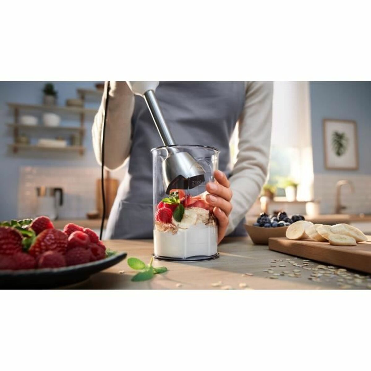 Ручной миксер BOSCH MSM4W210 600 W Белый Черный/Белый-5