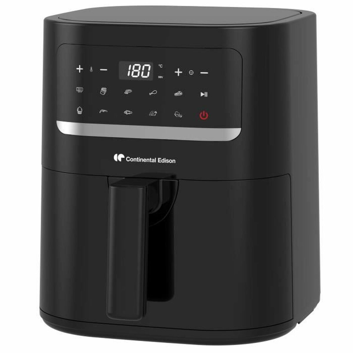 Аэрофритюрница Continental Edison Чёрный 1400 W 4,5 L-3