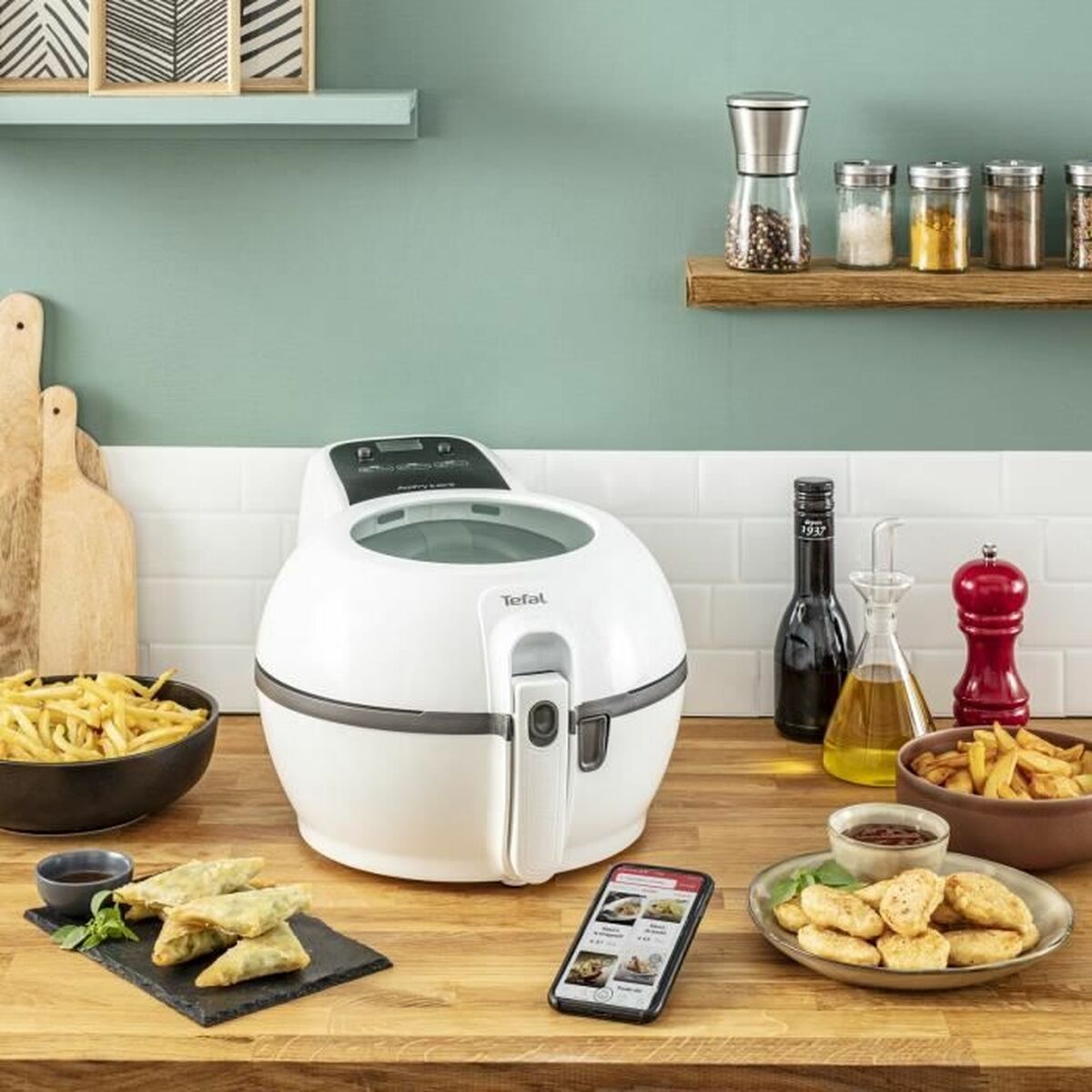Аэрофритюрница Tefal FZ722015 Белый 1500 W-4