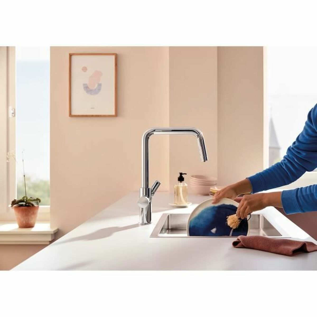 Kitchen Tap Grohe Blue Pure Start Вилка / U-форма-2