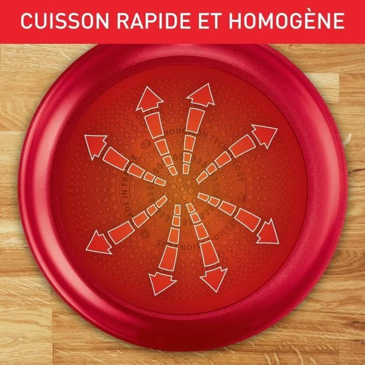 Ტაფის SEB C2890402 24 სმ ალუმინი-2