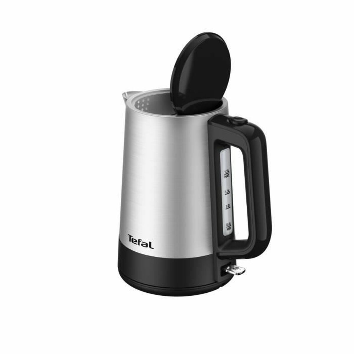 Чайник Tefal Чёрный Чёрный/Серебристый Нержавеющая сталь 2200 W 1,7 L-3