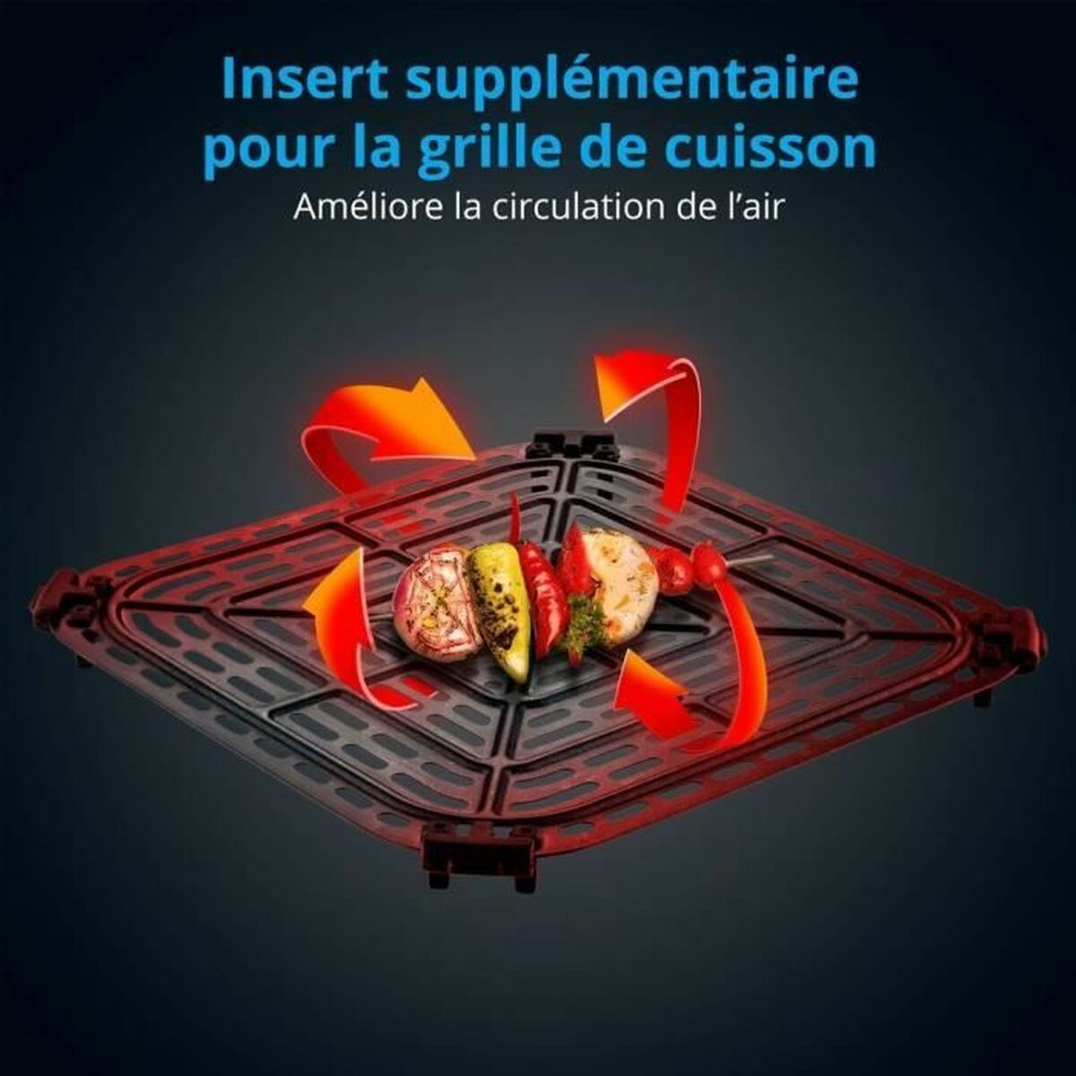 Аэрофритюрница Medion Чёрный 1500 W 5 L-3
