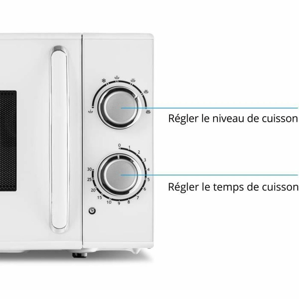 Микроволновую печь Me me me Белый 700 W-6