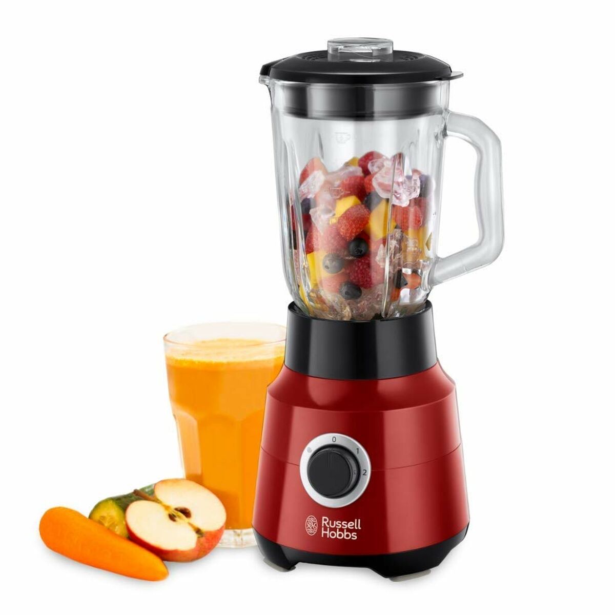Миксер с колбой Russell Hobbs Desire 1,5 L 650W Чёрный Красный 650 W-2