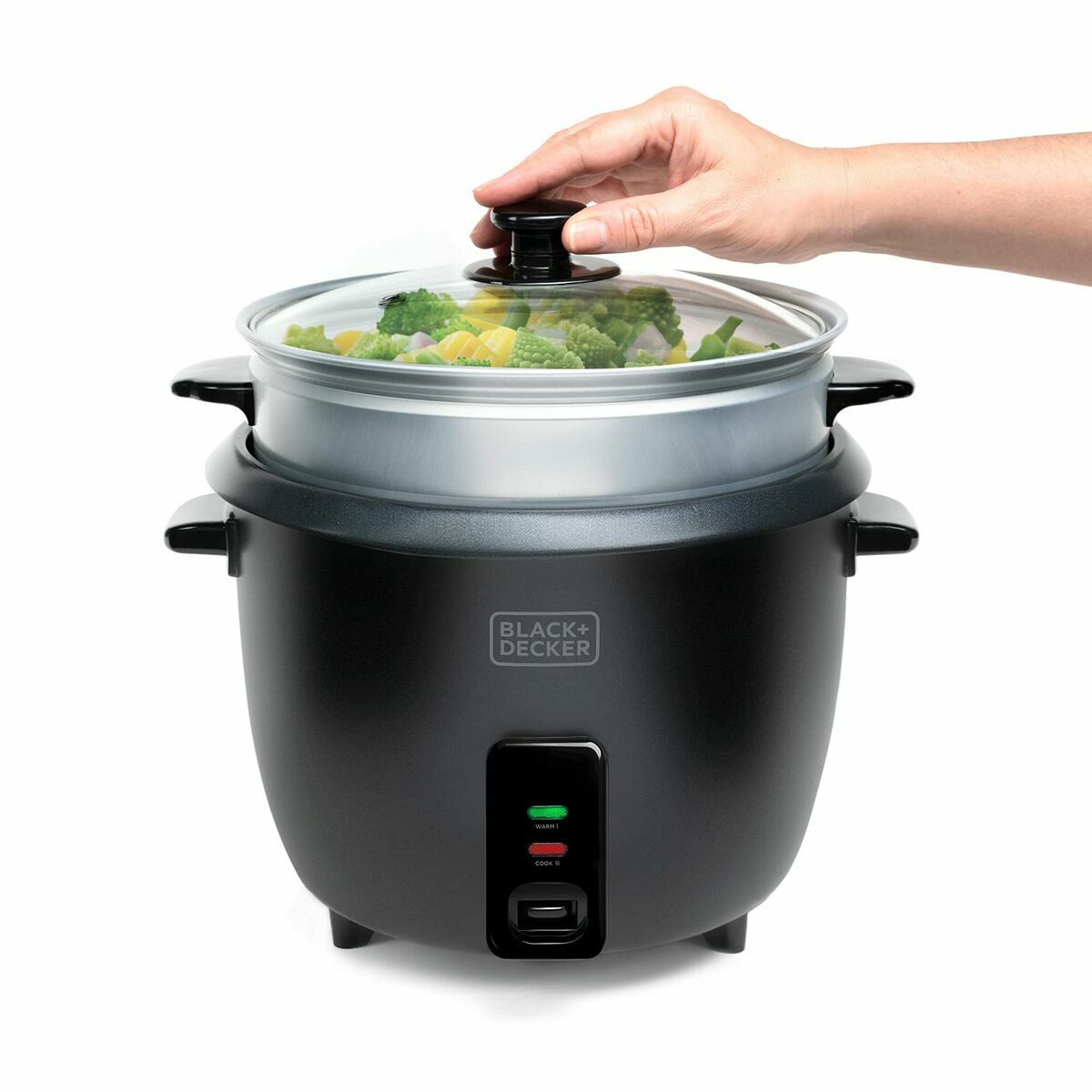Рисоварку Black & Decker BXRC1800E Чёрный 1,8 L-4