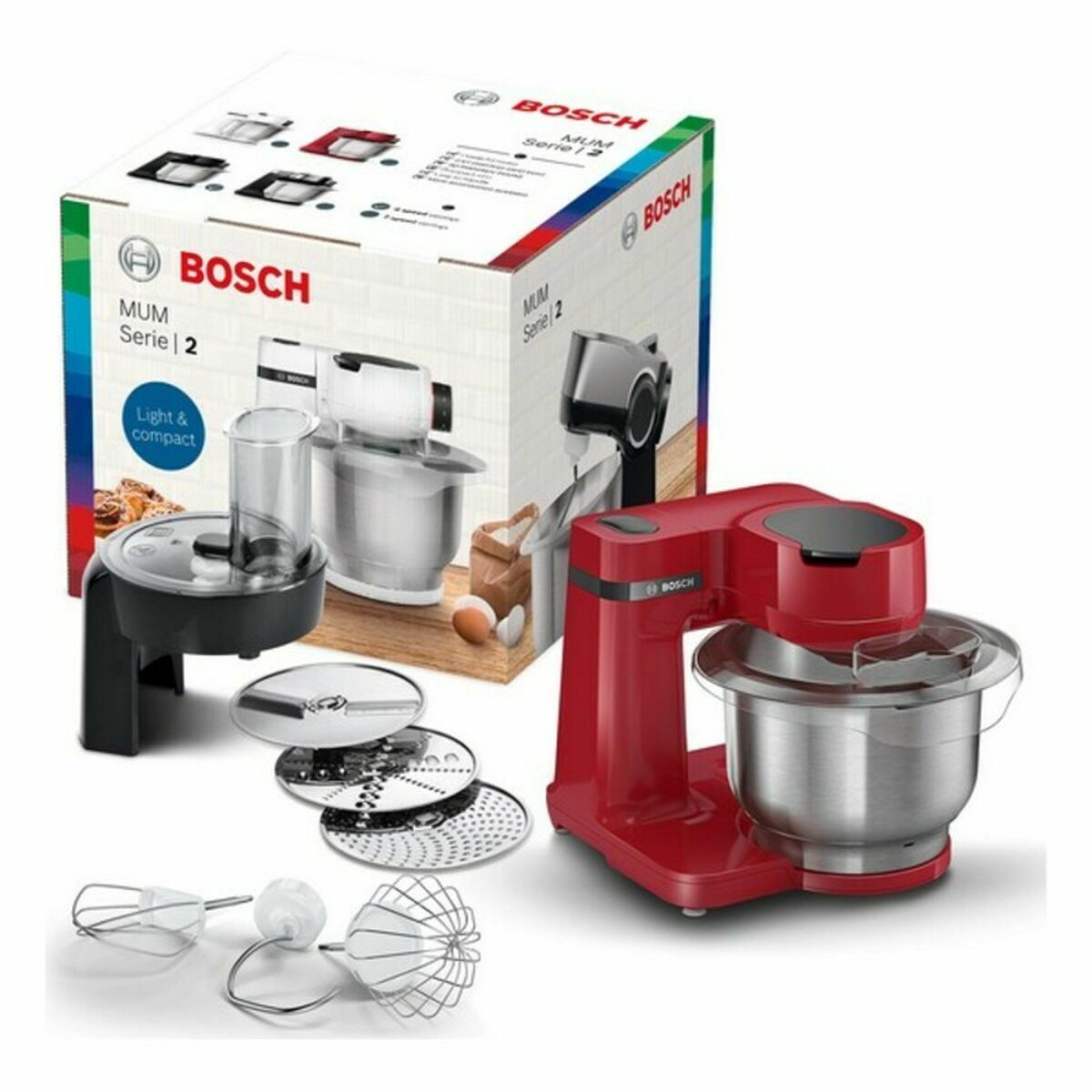 Мультиварка BOSCH MUM 700W Красный 700 W-2