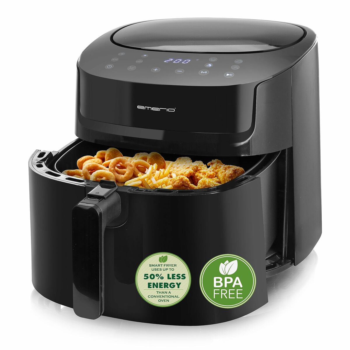 Аэрофритюрница Emerio AF129622.1 Чёрный 1800 W-3