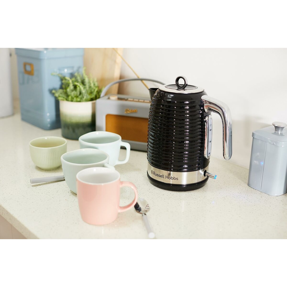 Чайник Russell Hobbs 24361-70 Чёрный Разноцветный Пластик 1,7 L-2