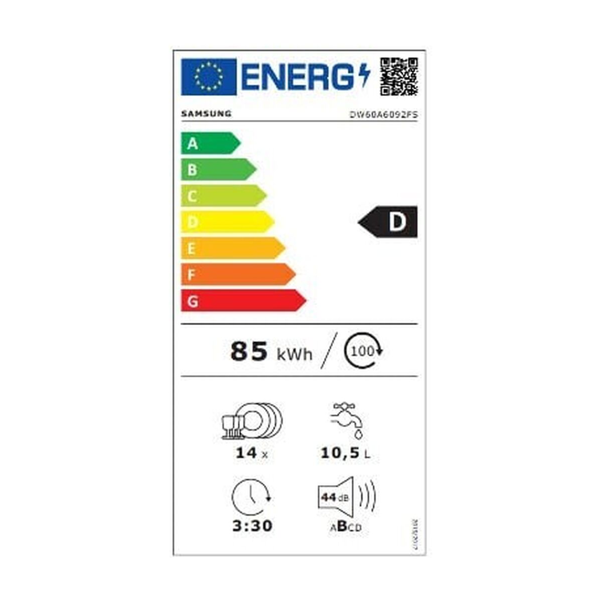 Посудомоечная машина Samsung DW60A6092FS/ET 60 cm-2