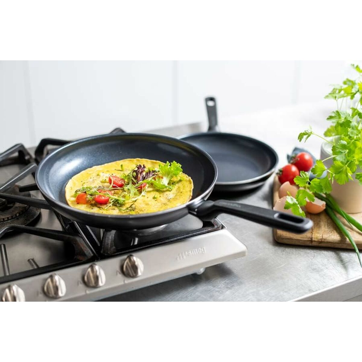 Pan Green Pan MEMPHIS 20CM Black Aluminum-2