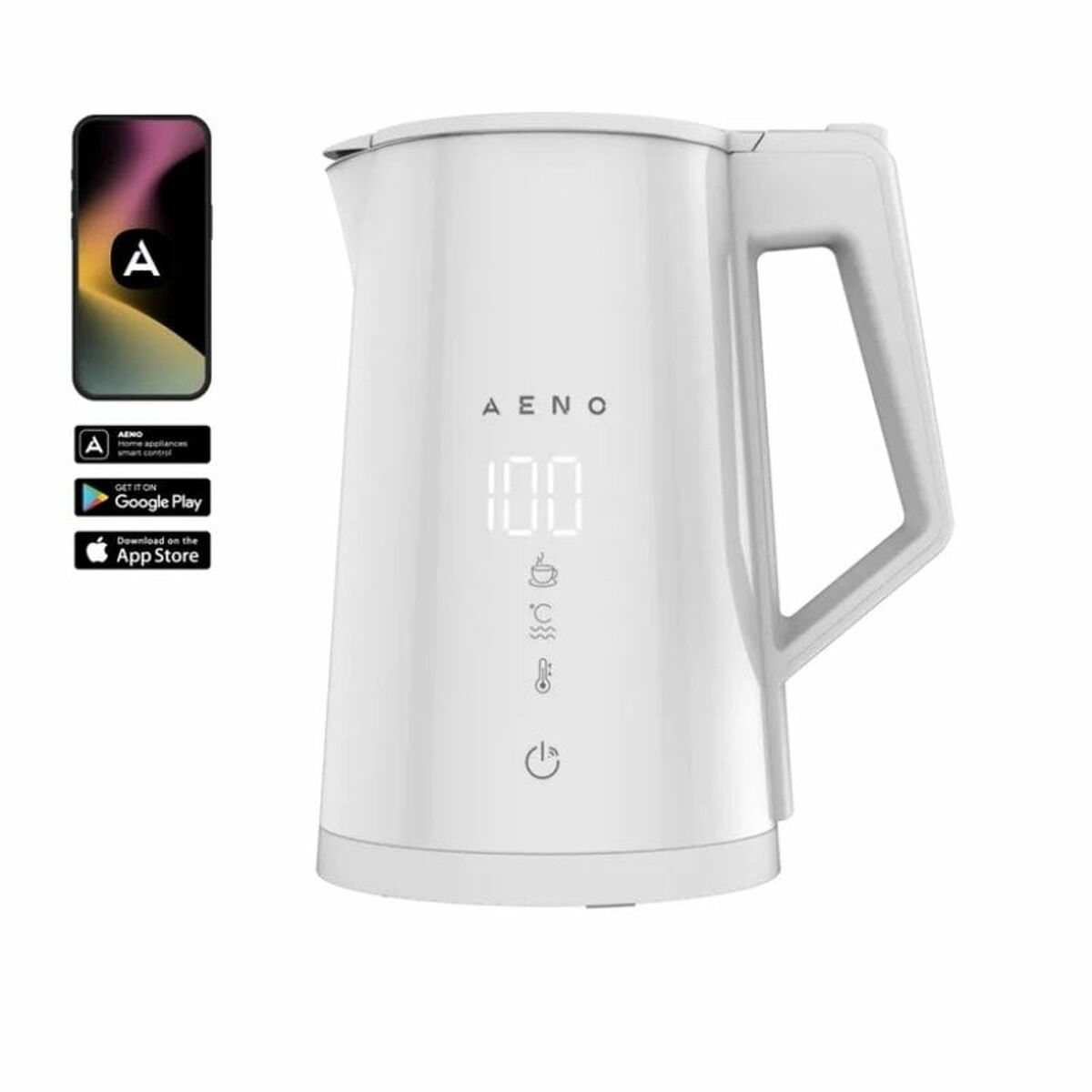 Чайник Aeno EK8S Белый 2200 W-6